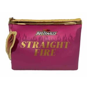 Hot Tamales Candy Cosmetic Beauty Makeup Bag Straight Fire Valentines Day NWT